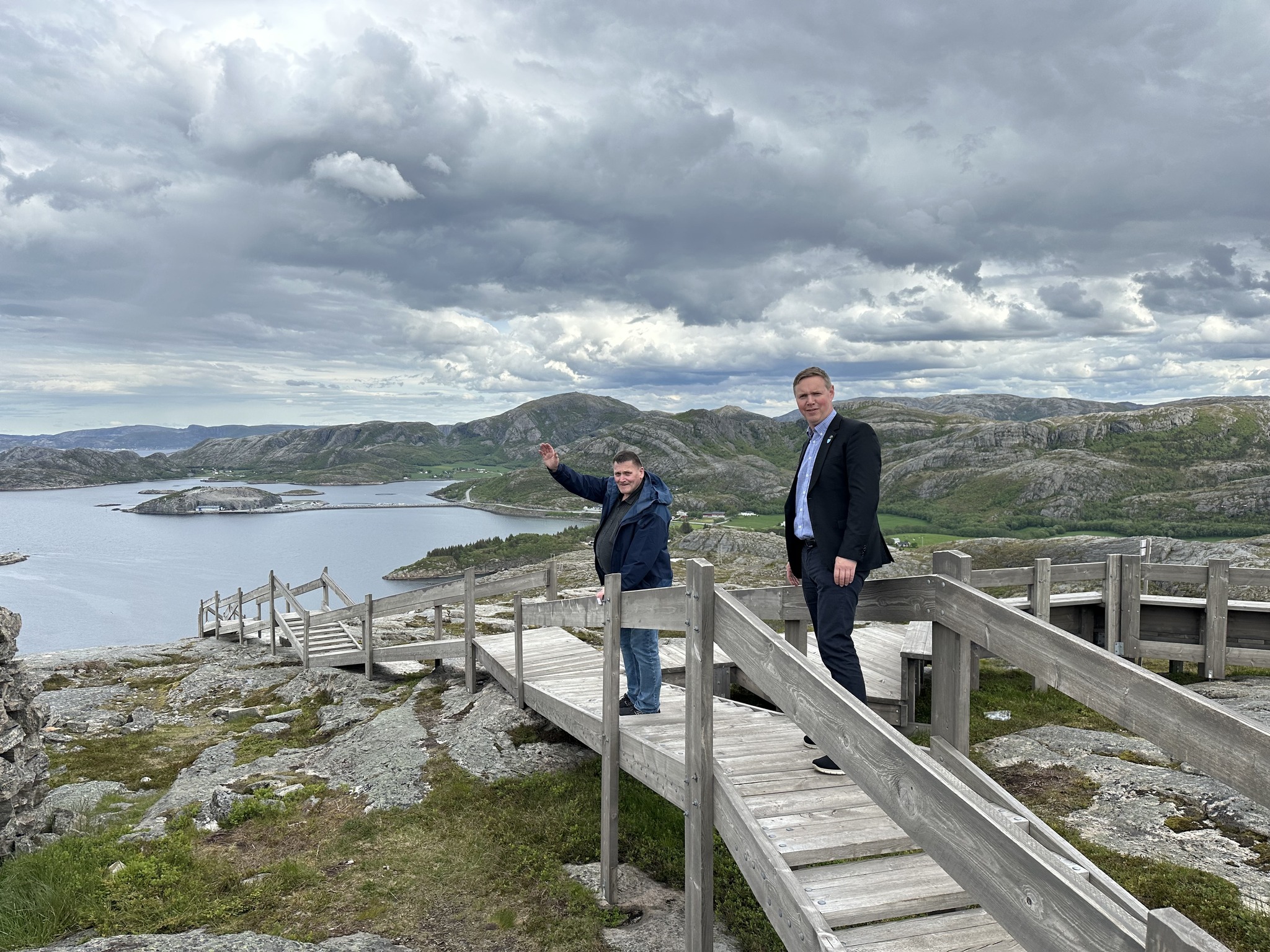 Fosenregionen - Bacalao ala Fosen, blåskjell, torsk med ramsløkmajones ...