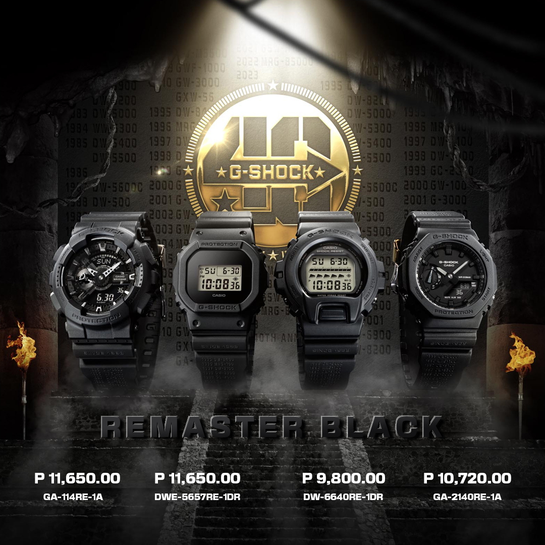 NEW LAUNCH] The NIGO: G-SHOCK SOUVENIR COLLECTION has arrived