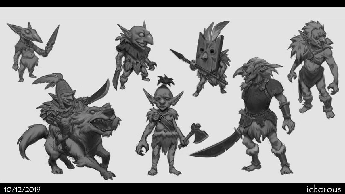 Ichorous Game - As promised - the first enemy reveal! The...