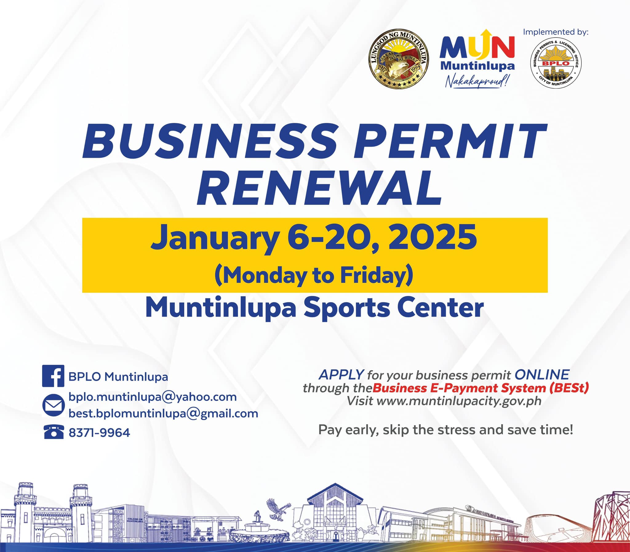 City - 𝐑𝐞𝐧𝐞𝐰 𝐲𝐨𝐮𝐫 𝐛𝐮𝐬𝐢𝐧𝐞𝐬𝐬 𝐩𝐞𝐫𝐦𝐢𝐭𝐬 𝐡𝐚𝐬𝐬𝐥𝐞-𝐟𝐫𝐞𝐞 𝐢𝐧 𝟐𝟎𝟐𝟓! 🗓️ Schedule ...