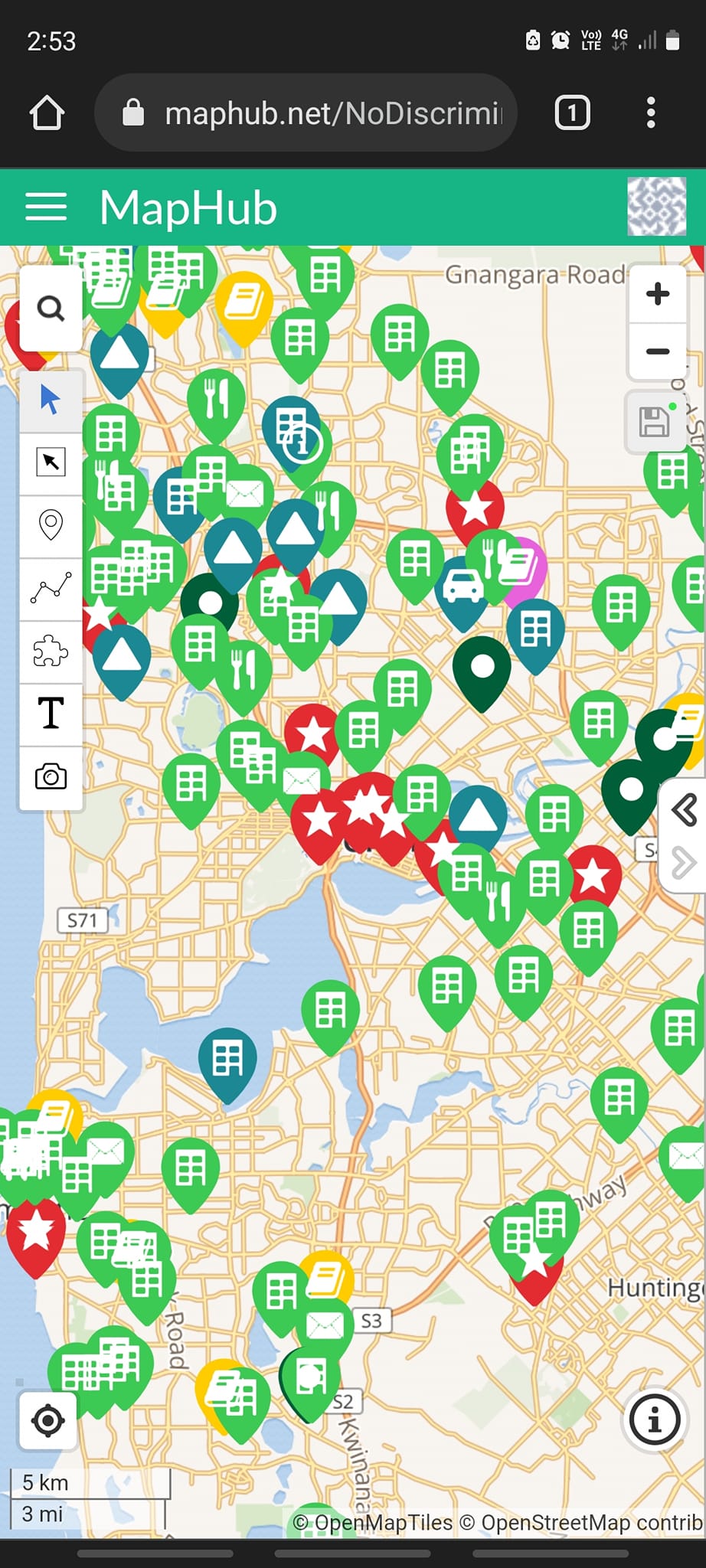 WeAre Awake Map