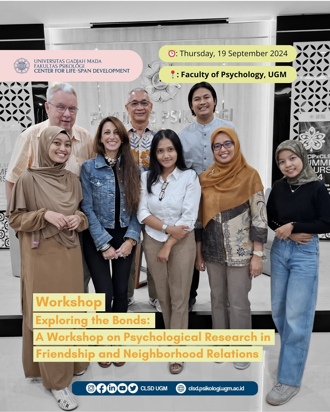 CLSD UGM - 💬 Workshop: Exploring the Bonds – A Workshop on... | Facebook