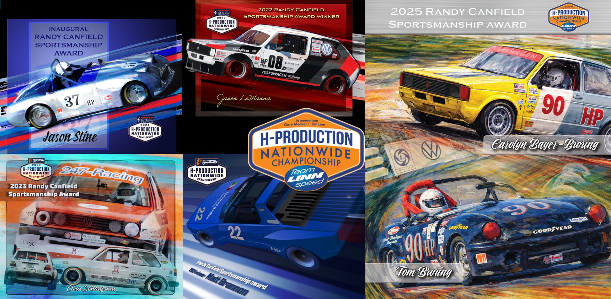 SCCA H-Production Racers | In 2025, there were 9 racers that competed ...