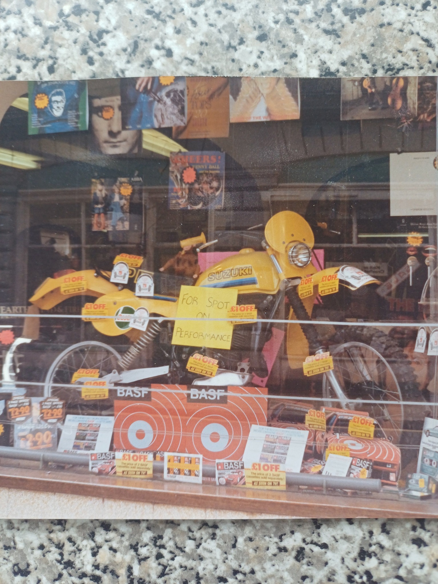 Back in 1980 my PE175 display in the shop window i worked at