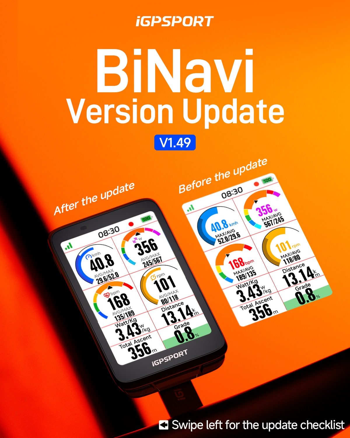 BiNavi V1.49 Update. #igpsport #BiNavi