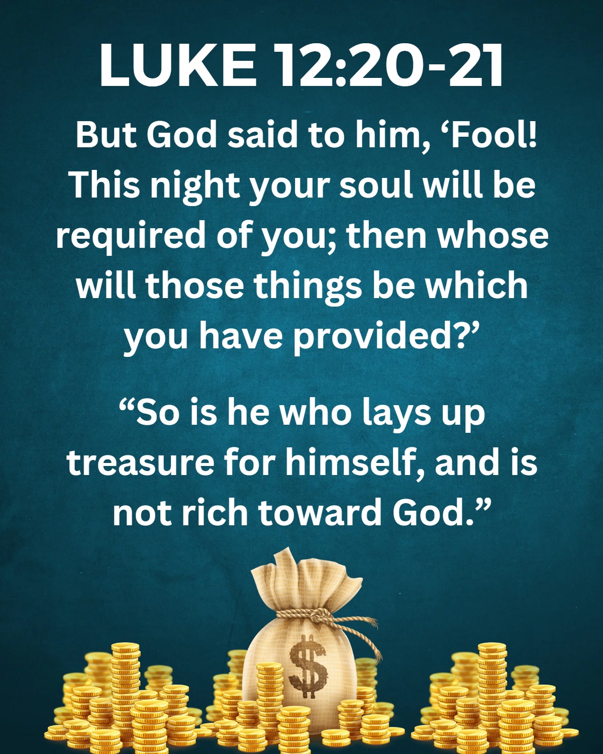 Daily Bread - The Parable of the Rich Fool While Jesus...