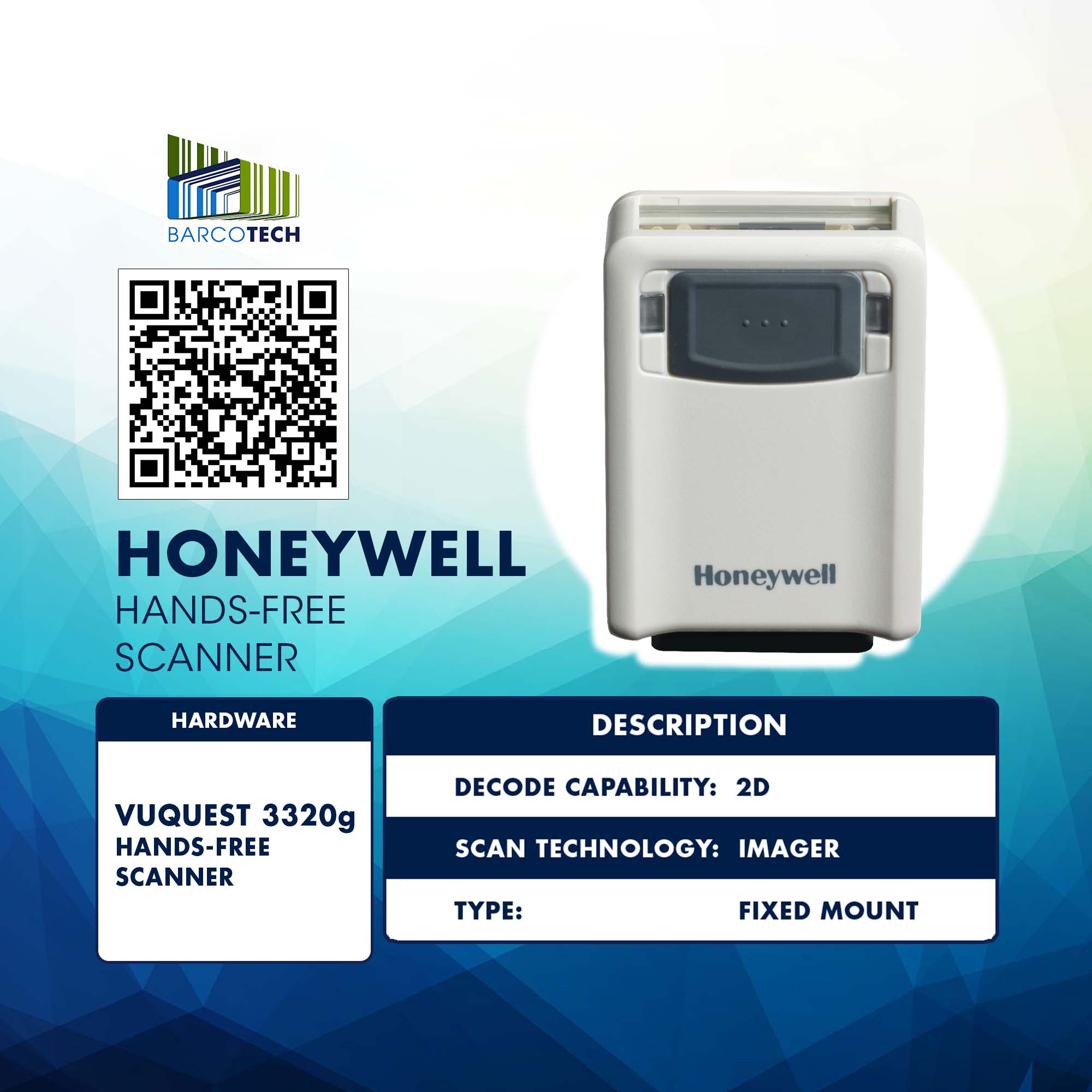 Barcotech - Upgrade your scanning with the Vuquest™ 3320g....