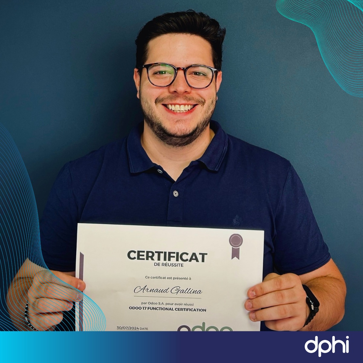 DPHI - 🚀🌟 Félicitations à Arnaud pour sa certification... | Facebook