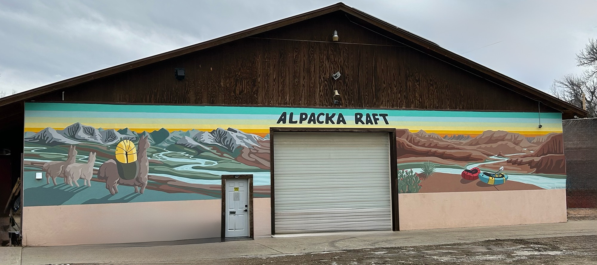 Alpacka Raft - We love our new mural! ️ Thank you so much Annie Bussell ...