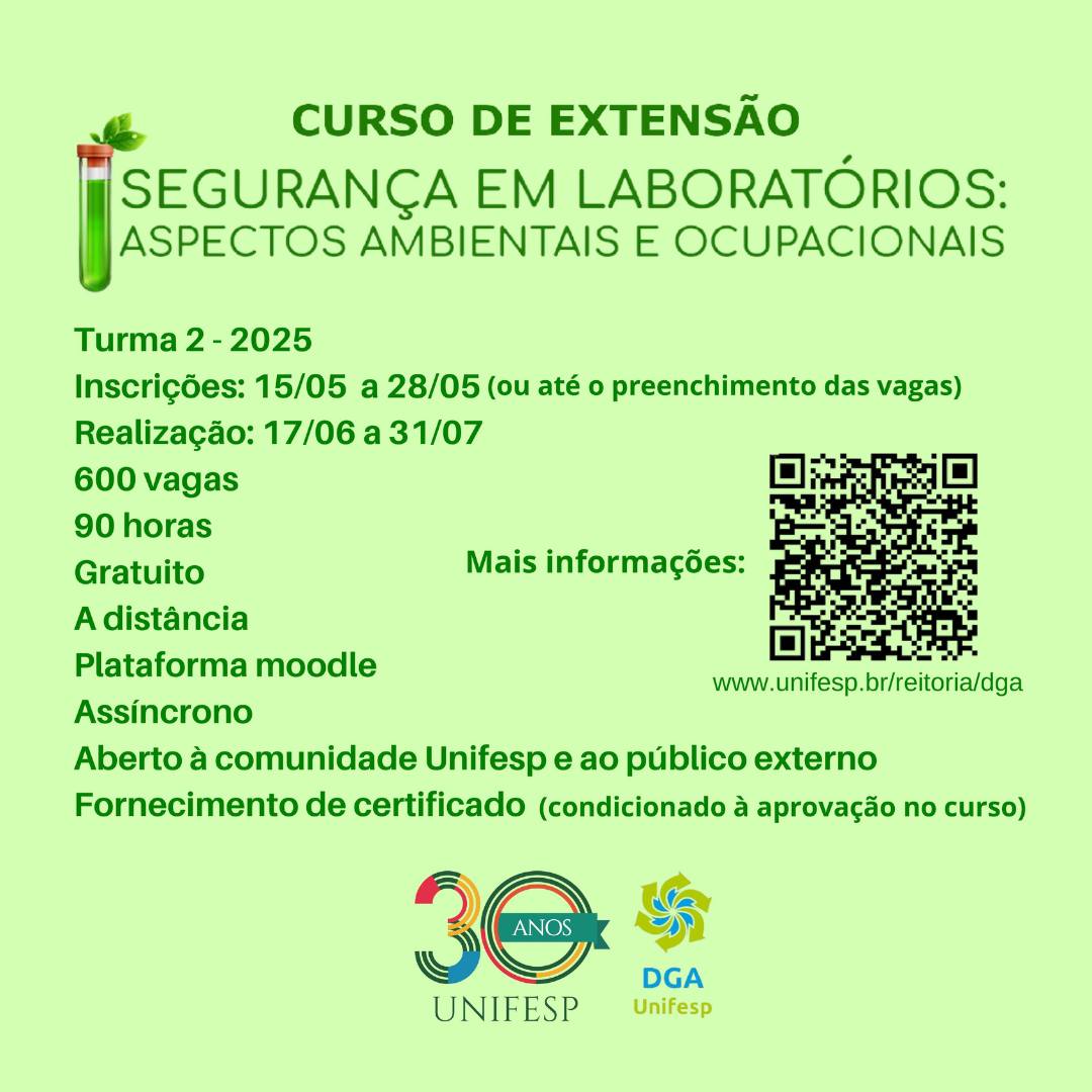 Unifesp - 🧪🧫 Boas práticas quanto ao manuseio e ao gerenciamento de ...