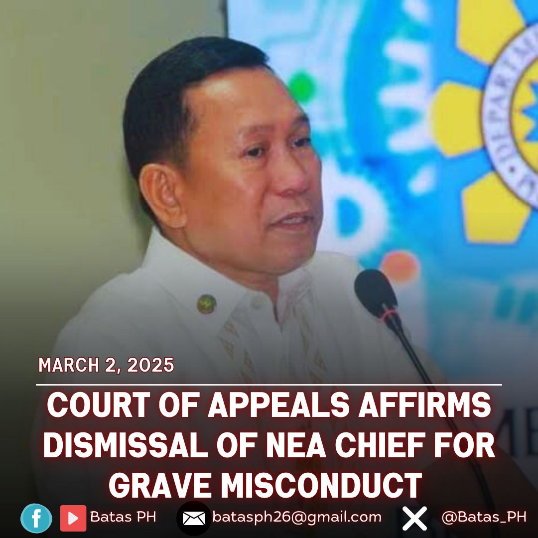 Batas PH - #ICYMI| The Court of Appeals (CA) has upheld... | Facebook
