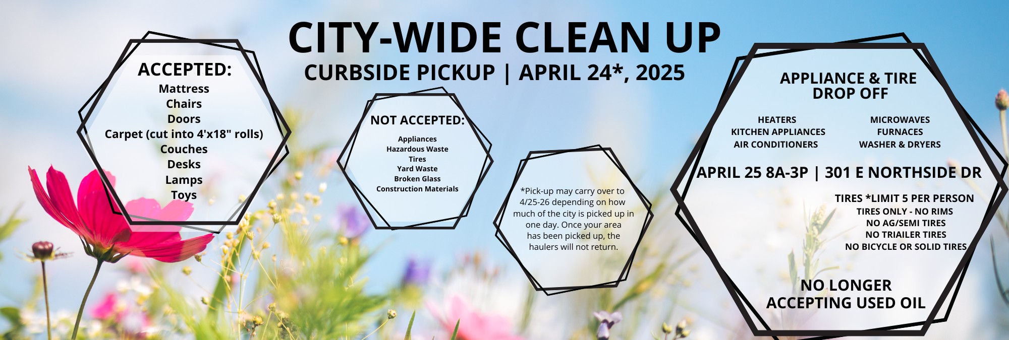 City - 🗑️🌷 Spring Cleanup in Polk City – April 24-25, 2025 🌷🗑️ Polk ...