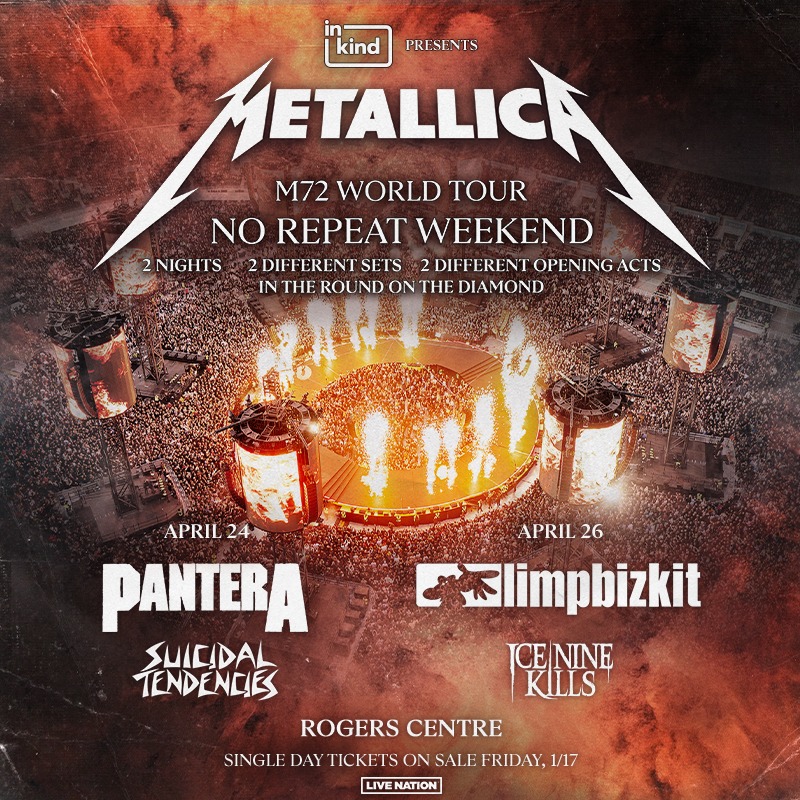 Ice Nine Kills M72 World Tour single-day tickets on sale