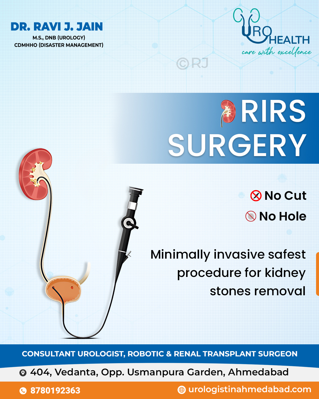 URO DR RAVI JAIN | Ahmedabad