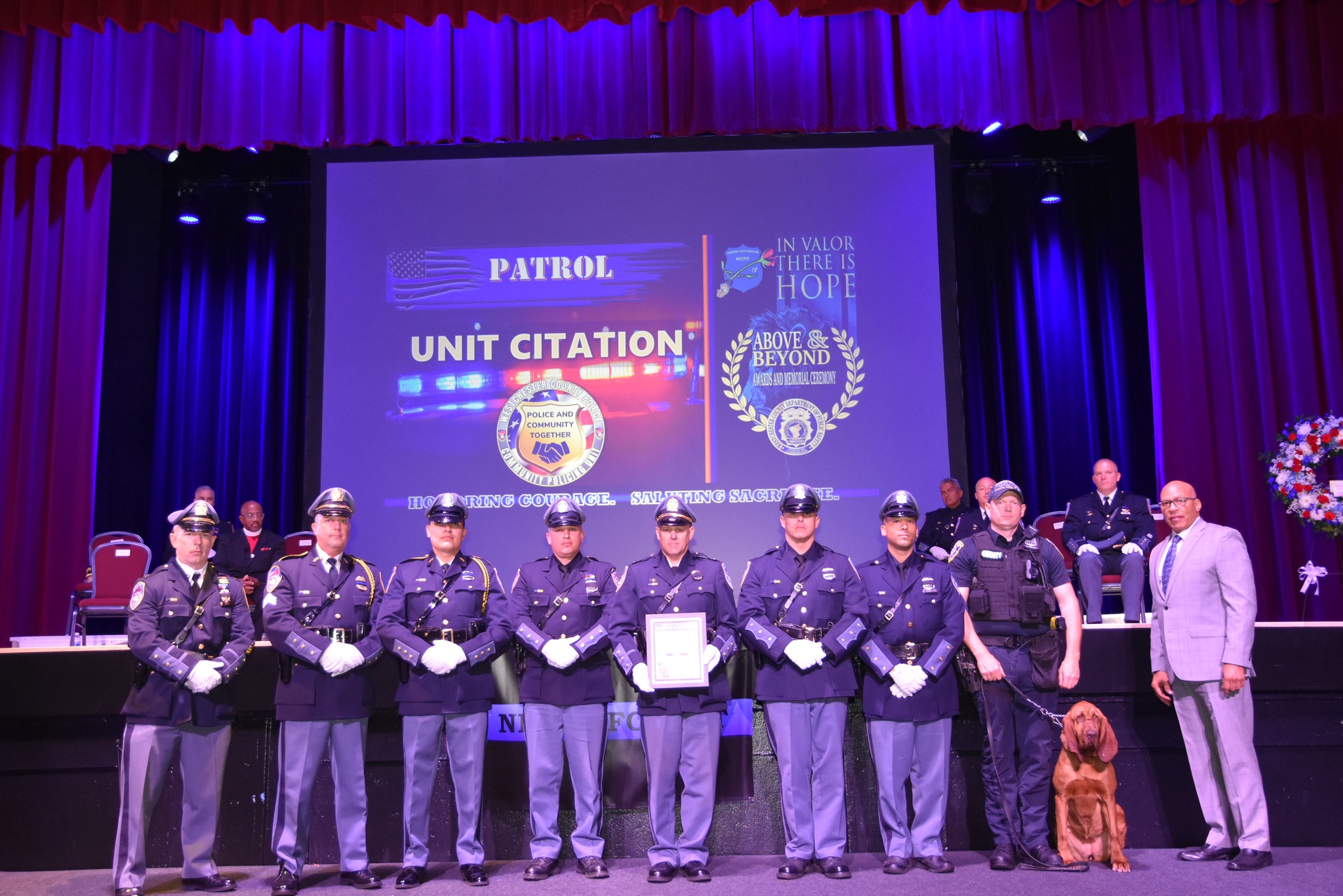 Westchester - A Unit Citation was awarded to the Community Policing ...