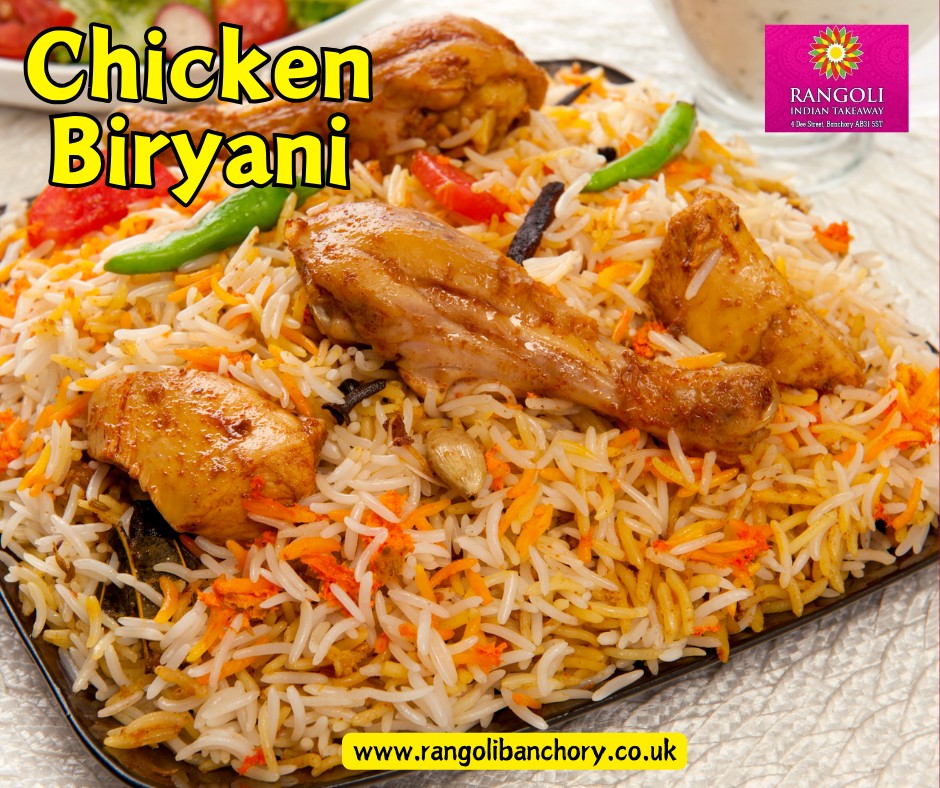 🍛 Chicken Biryani: A Symphony... - Rangoli - Indian Takeaway | Facebook