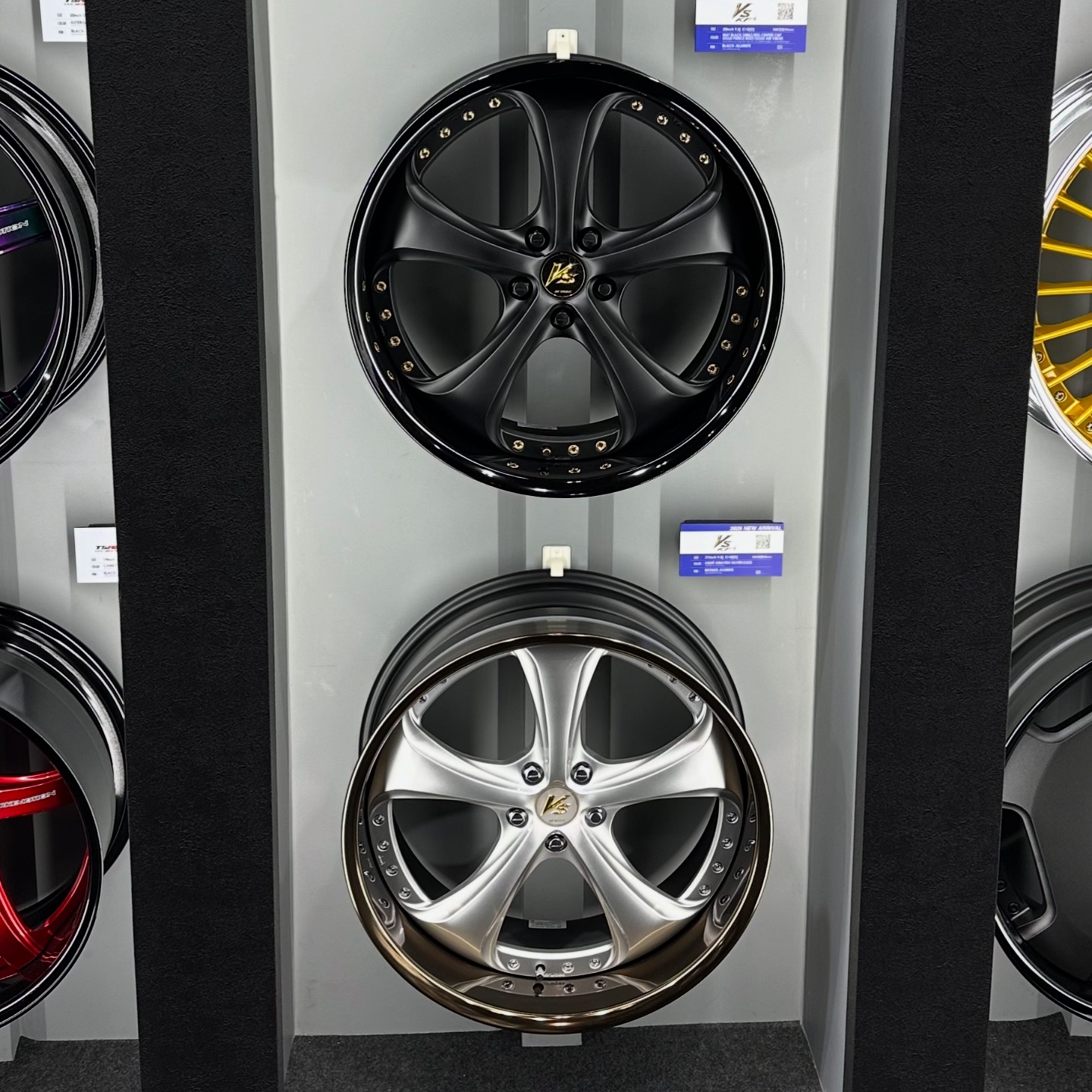Vs-kf wheels return with sharper faces and new machining
