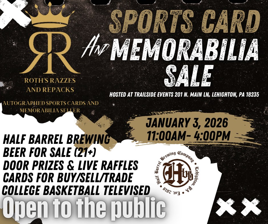 Sports card and memorabilia sale
