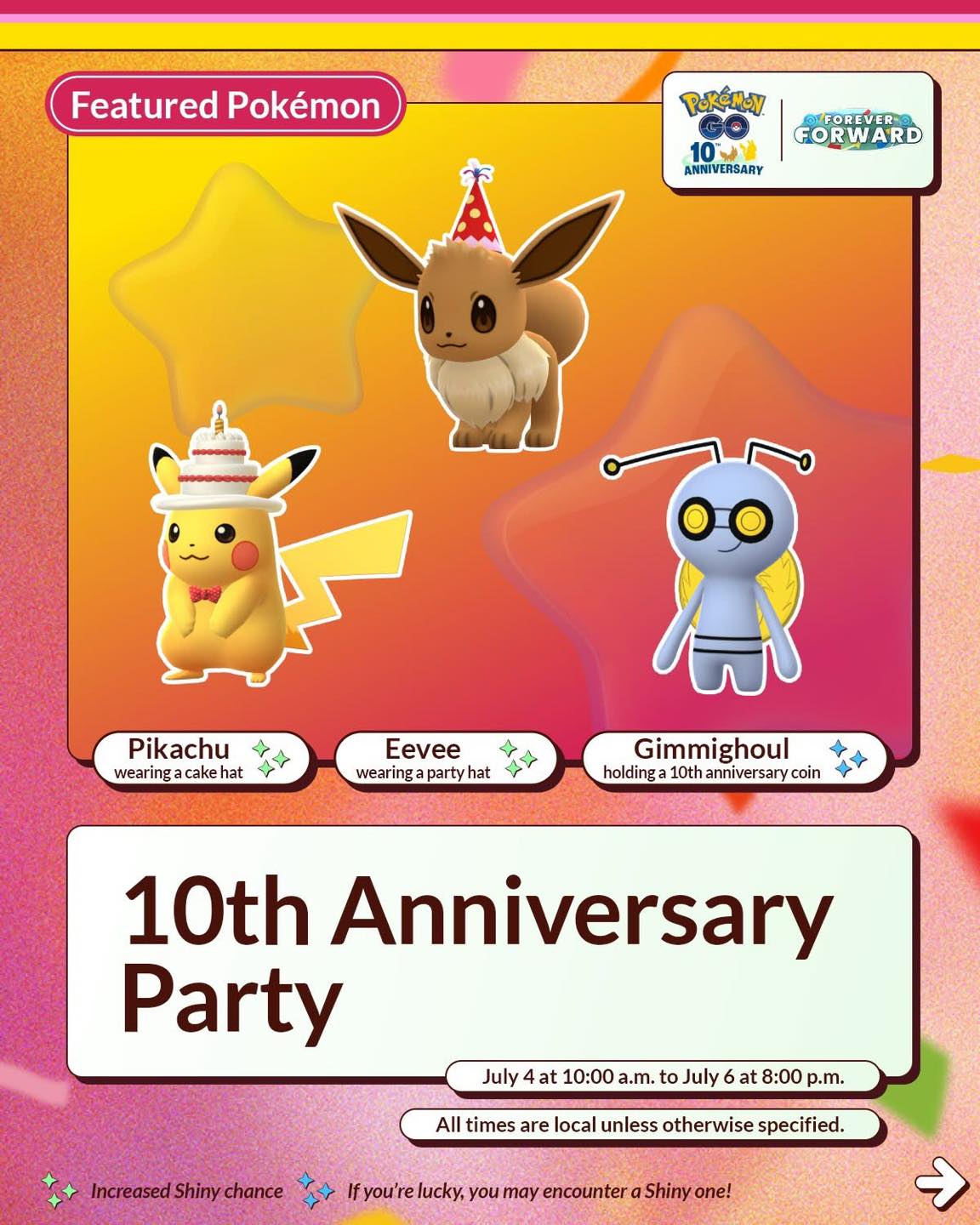 Anniversary GO 10th 新品未開封　Pokémon