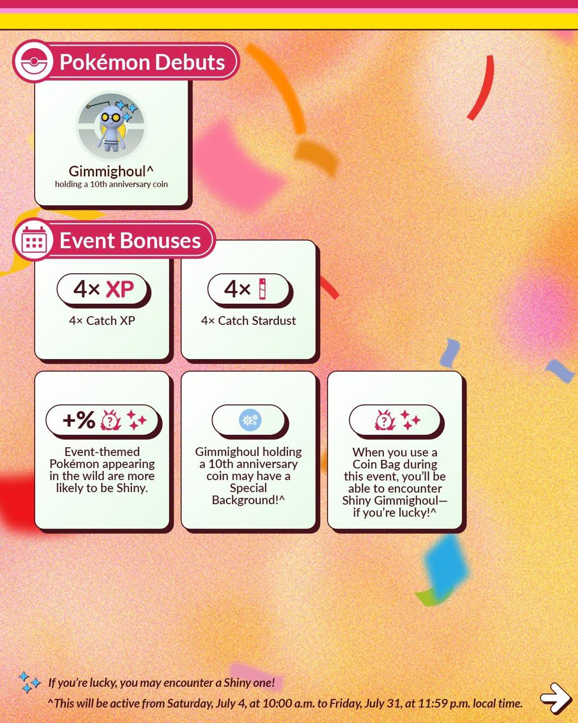 新品未開封　Pokémon Anniversary 10th  GO