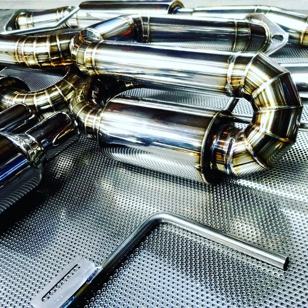 スカイラインクーペckv36 Flash exhaust system マフラー EXART iVSC