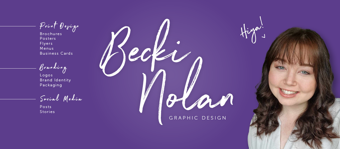Becki Nolan Graphic Design | Blackpool