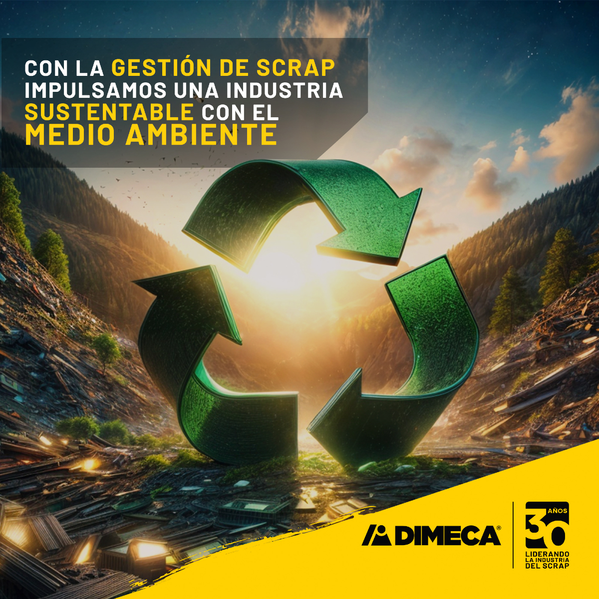 Dimeca - ♻️ Con la gestión de scrap impulsamos una... | Facebook