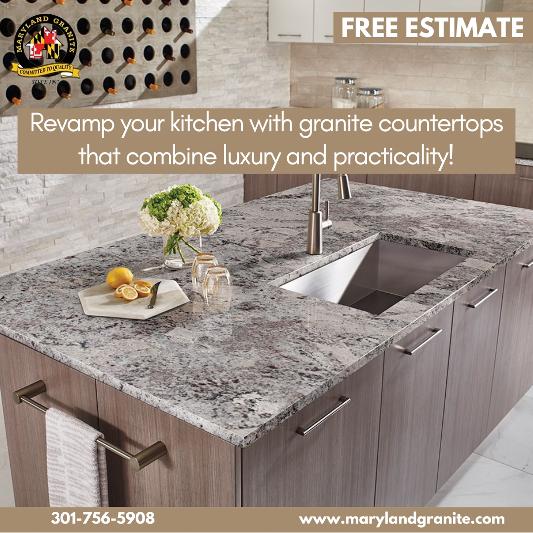 View of Granite Countertops Maryland