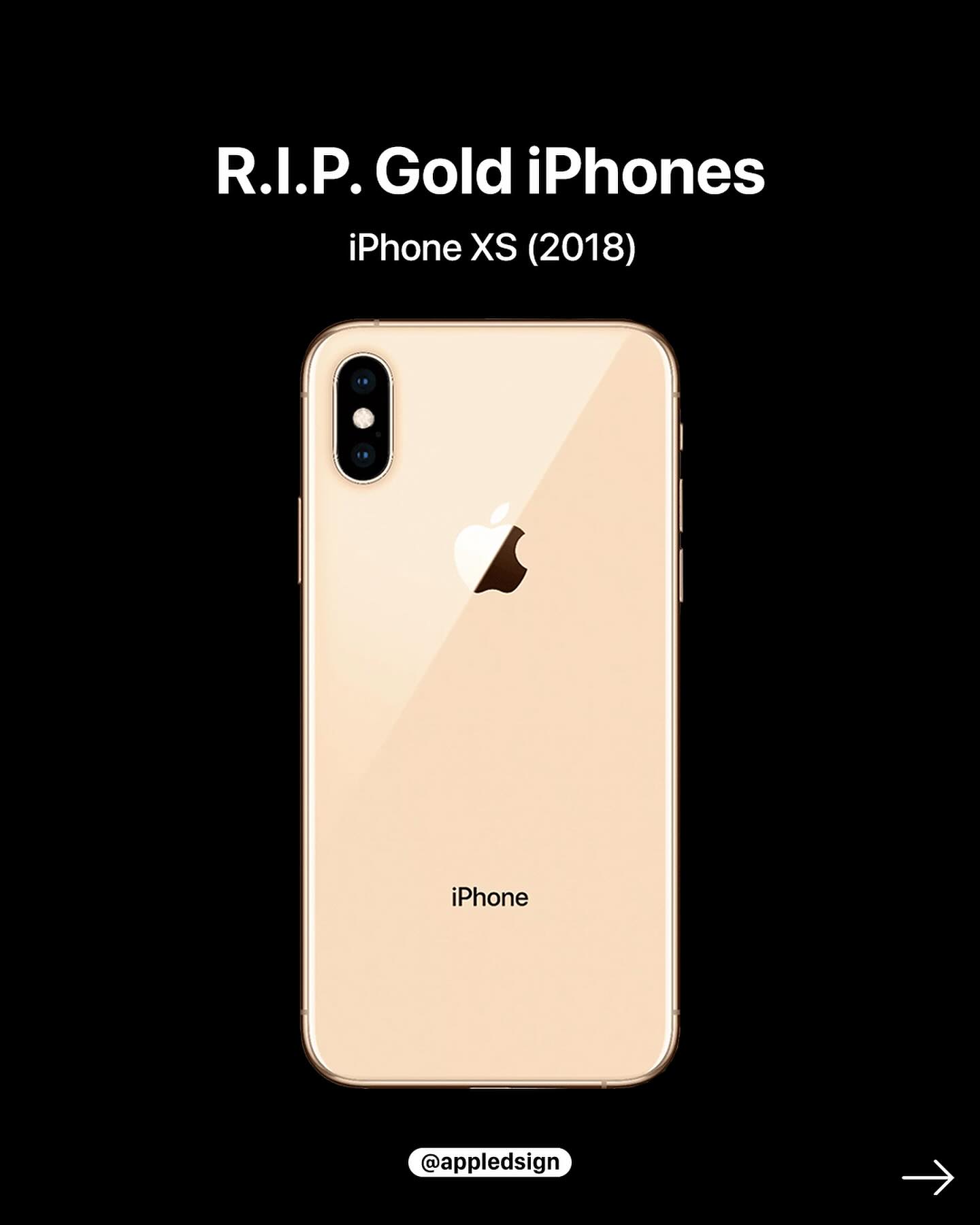 What was the best looking golden iPhone? I absolutely loved the 