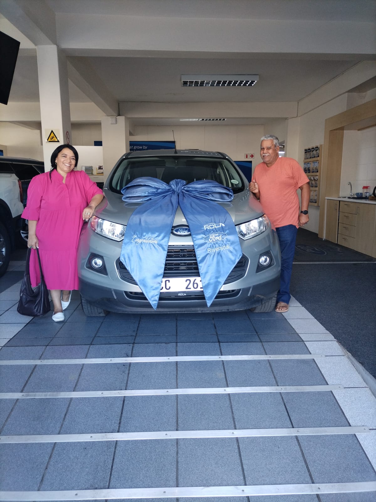 Baie geluk aan Mevrou Du Preez met... - Rola Ford Riversdal