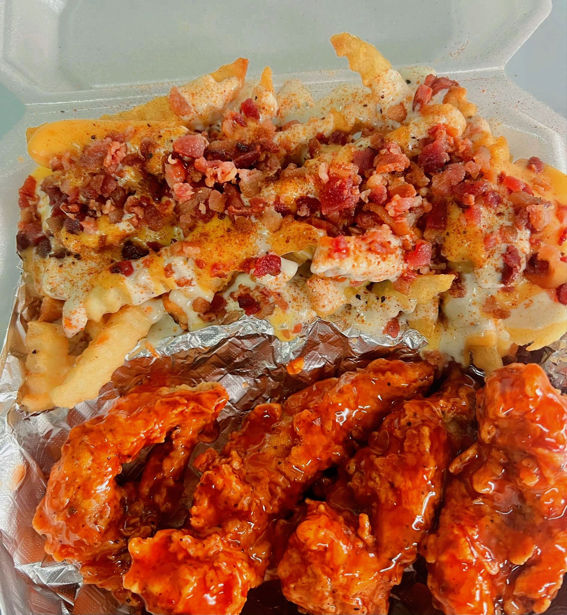 Big mike'z chicken wings at Walmart Talladega