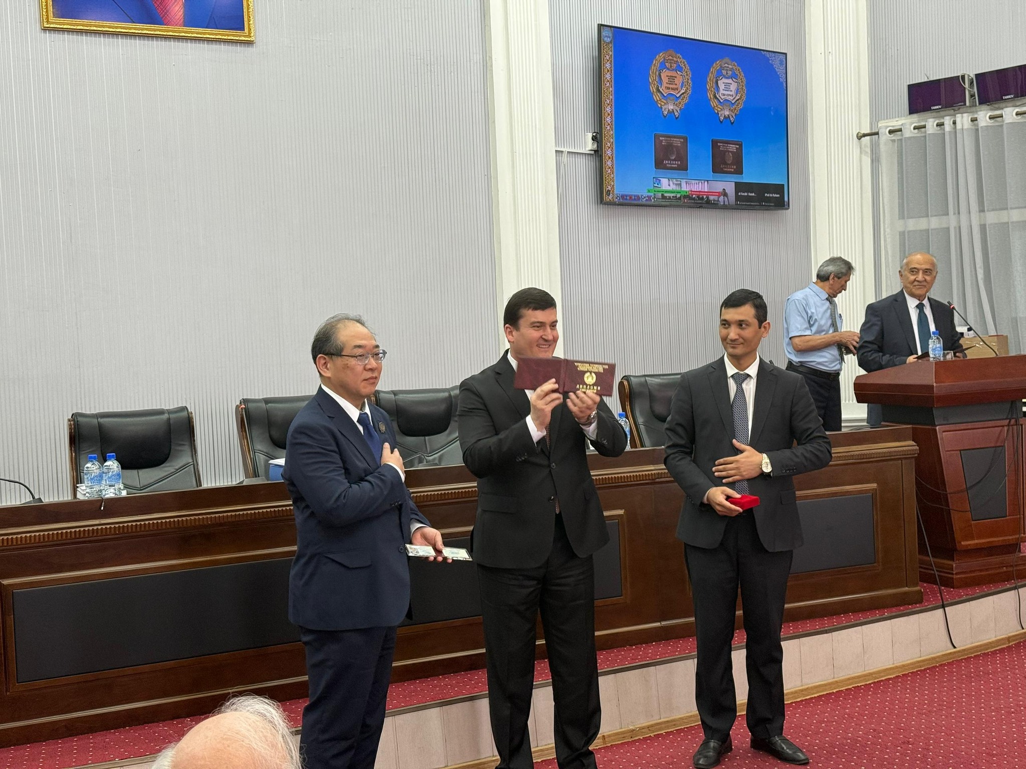 Japanese Professors working on SATREPS Project became foreign member of ...
