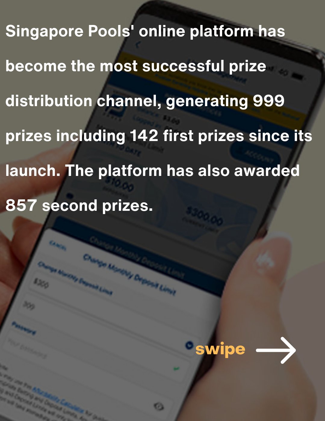 Goody Feed - Singapore Pools' online platform has become...