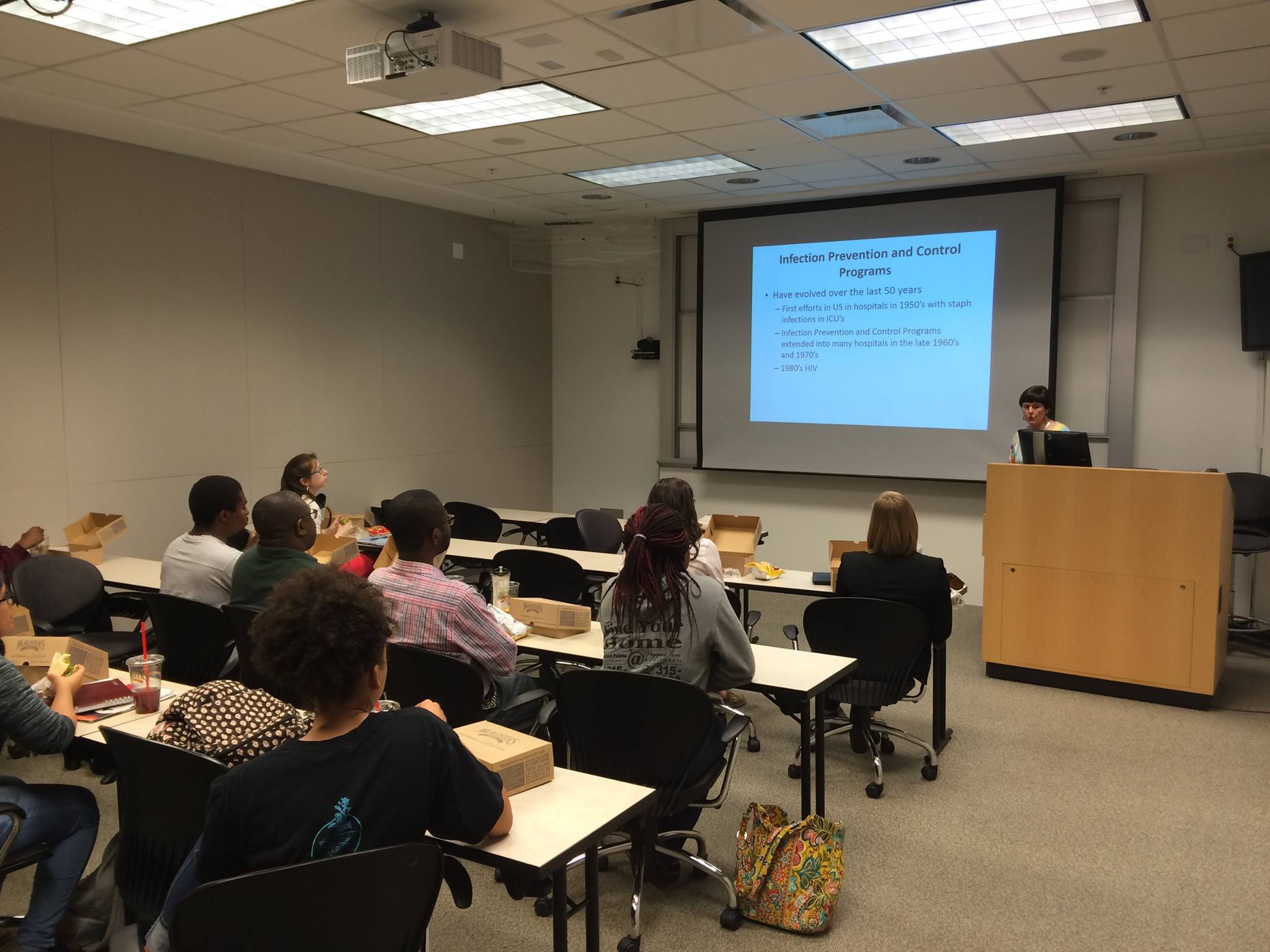View of Our last meeting of the semester was a success! Many students were in ...