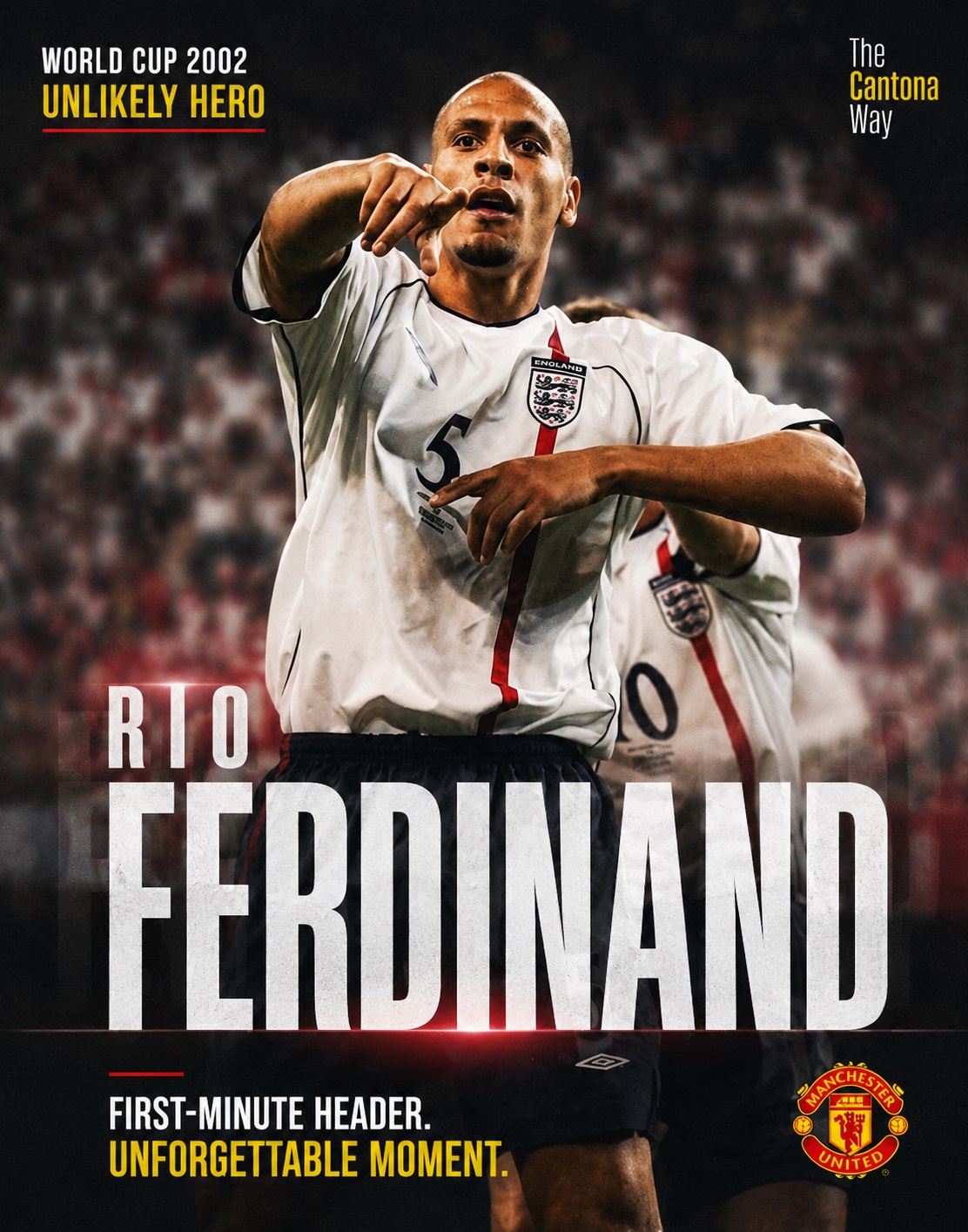 🚨 Rio Ferdinand's unforgettable World Cup moment for England June