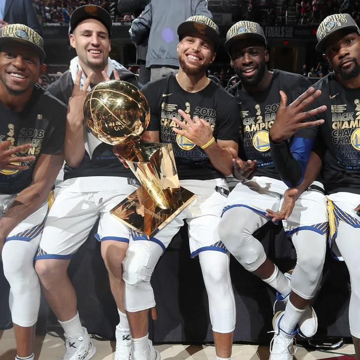 2017-2018 Golden State Warriors ボブルヘッド The 2017-2018 Golden