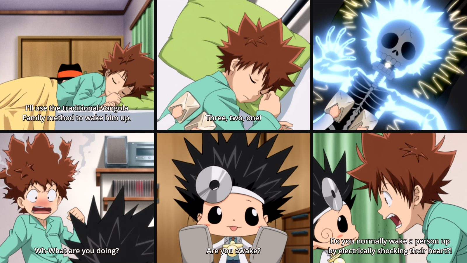 The Vongola Hideout - Have you tried waking up someone using the ...