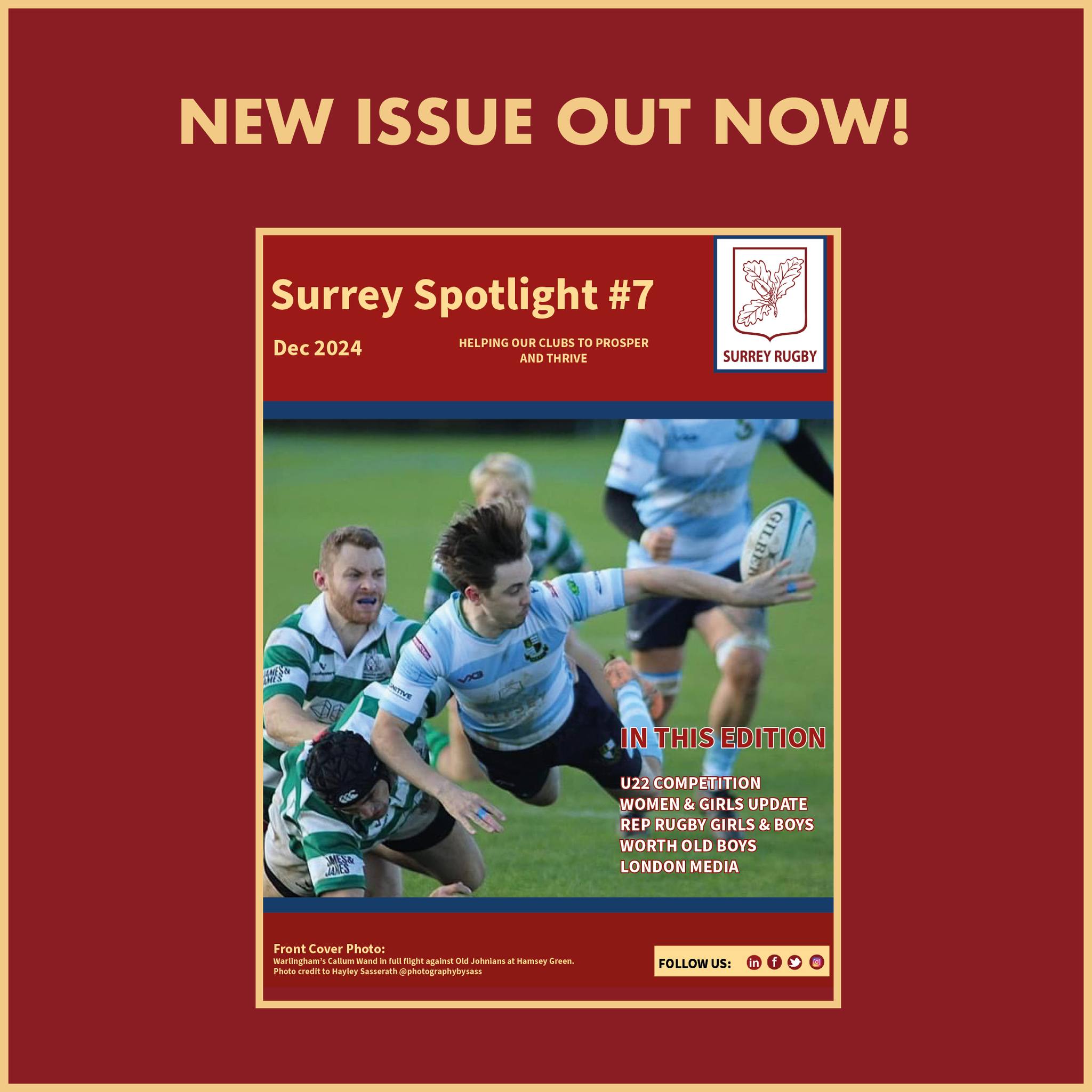 Surrey Rugby - Christmas edition of the Surrey Spotlight!... | Facebook