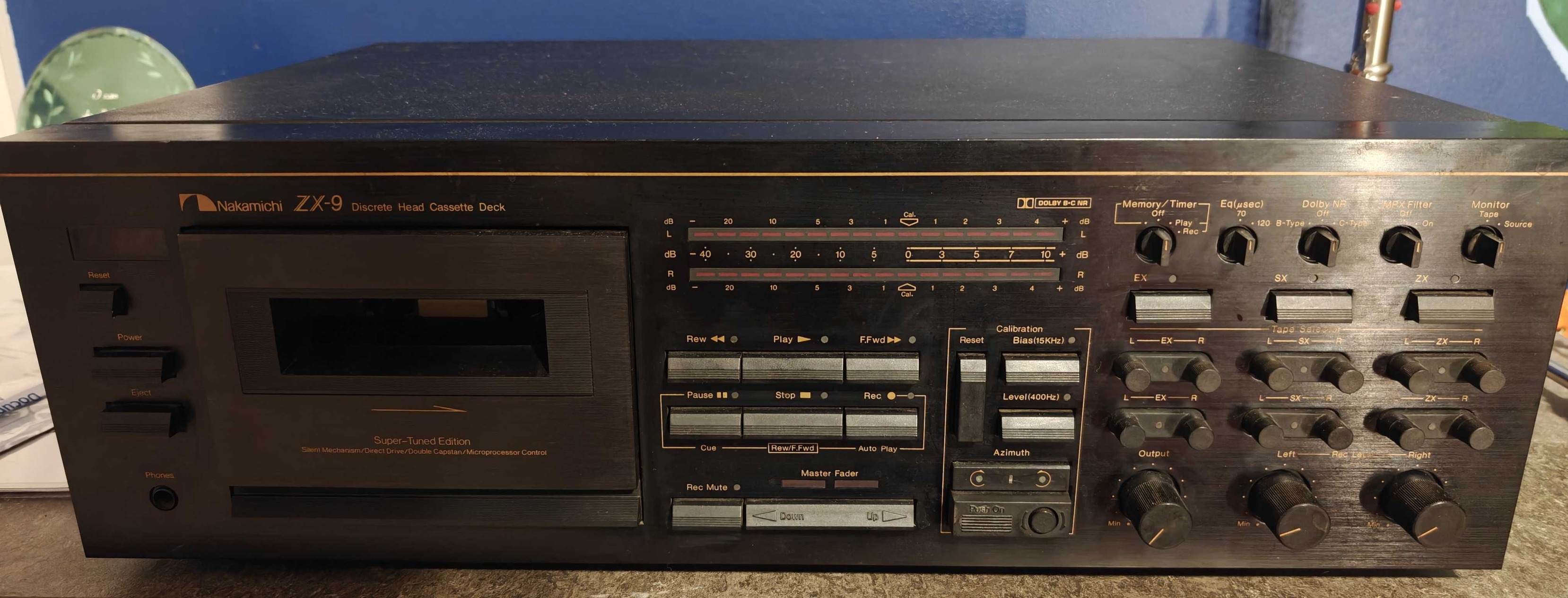 かす Nakamichi ZX-9 cassette deck repair resources and tips