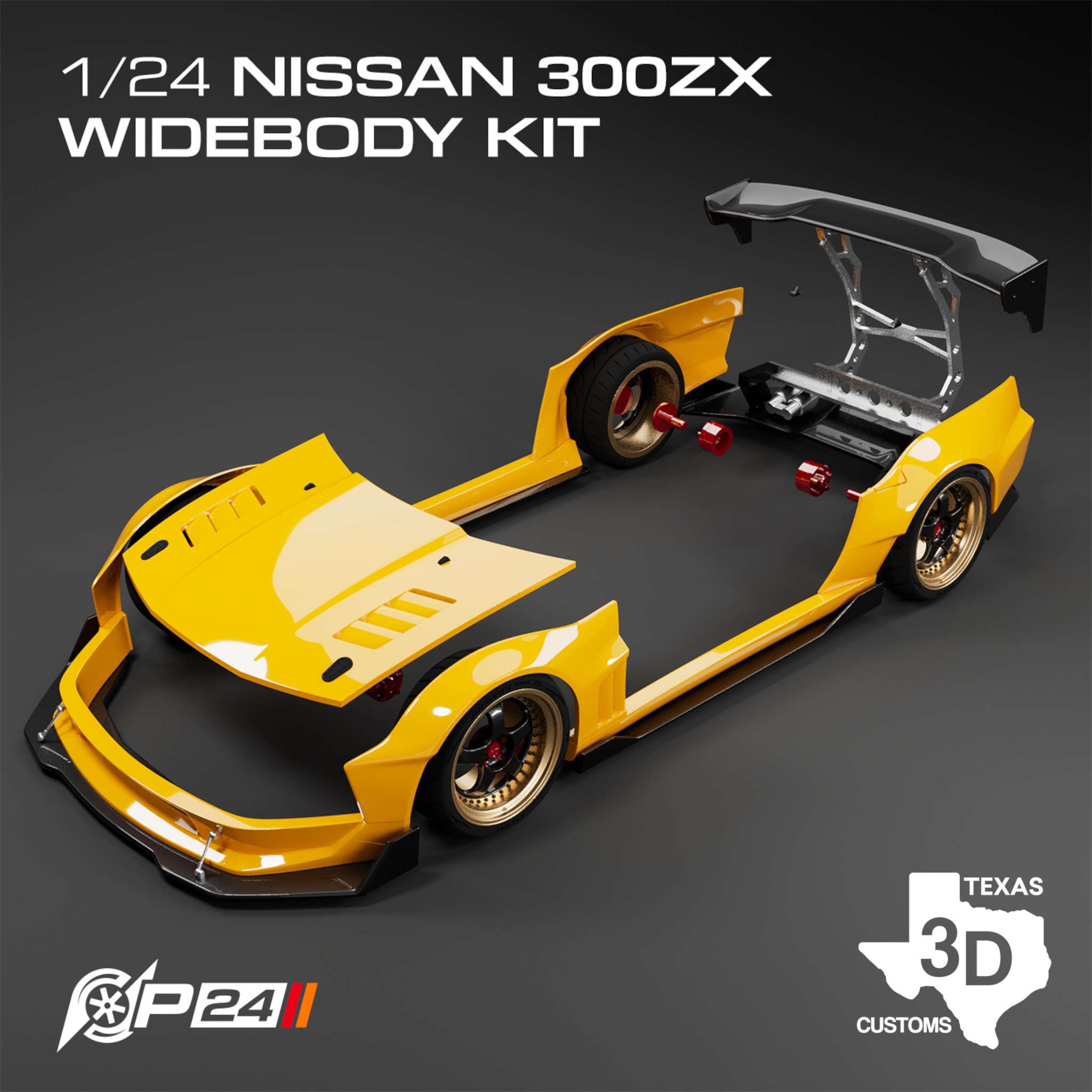 Tamiya 1/24 Nissan 300ZX wide body kit available