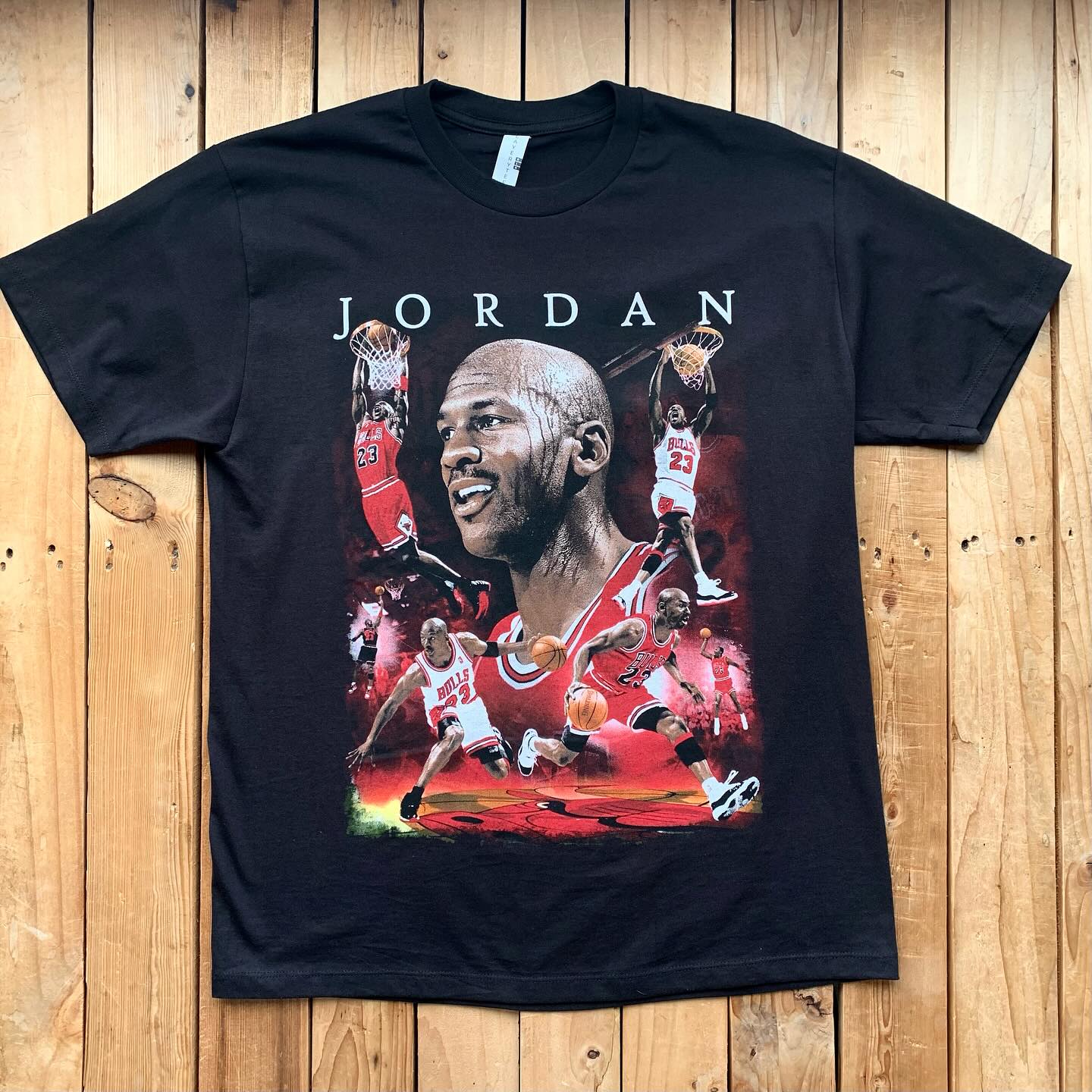 マイケル・ジョーダン顔TシャツサイズM