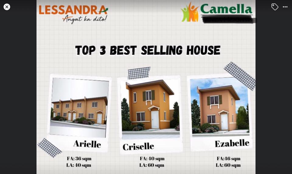 Camella - 📌Updated Price list Lessandra series at Camella Gen Trias! 👉 ...