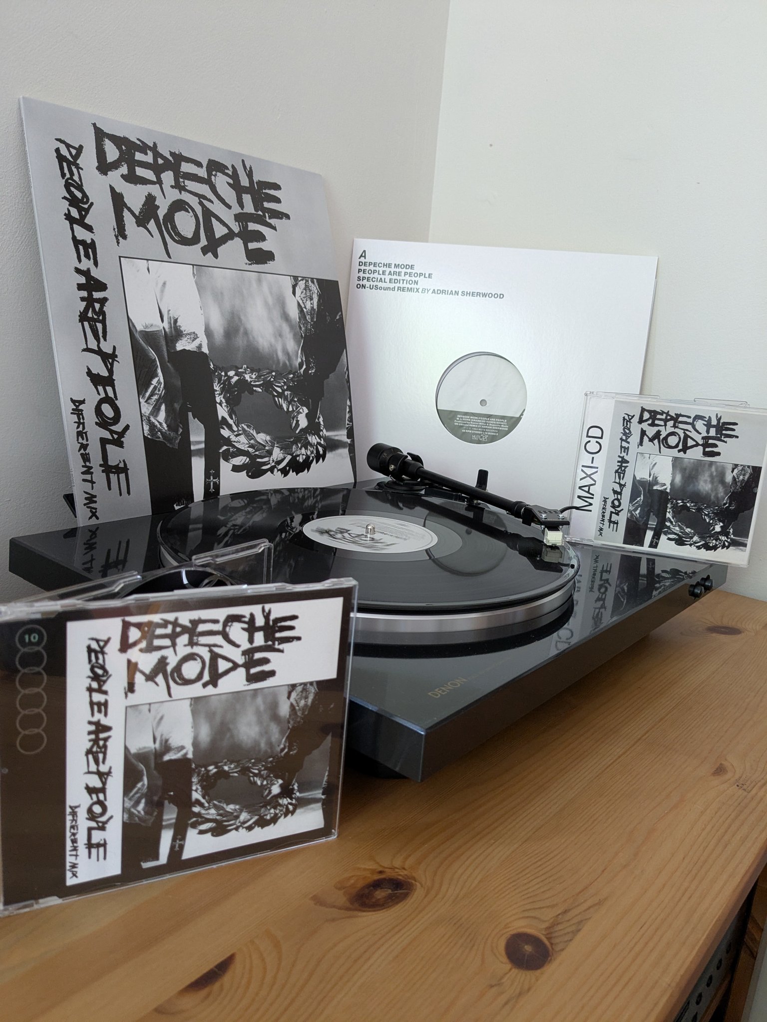 Depeche Mode's People Are People 12-inch vinyl record