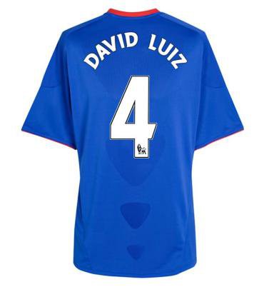Chelsea - We can confirm that David Luiz will wear shirt number 4