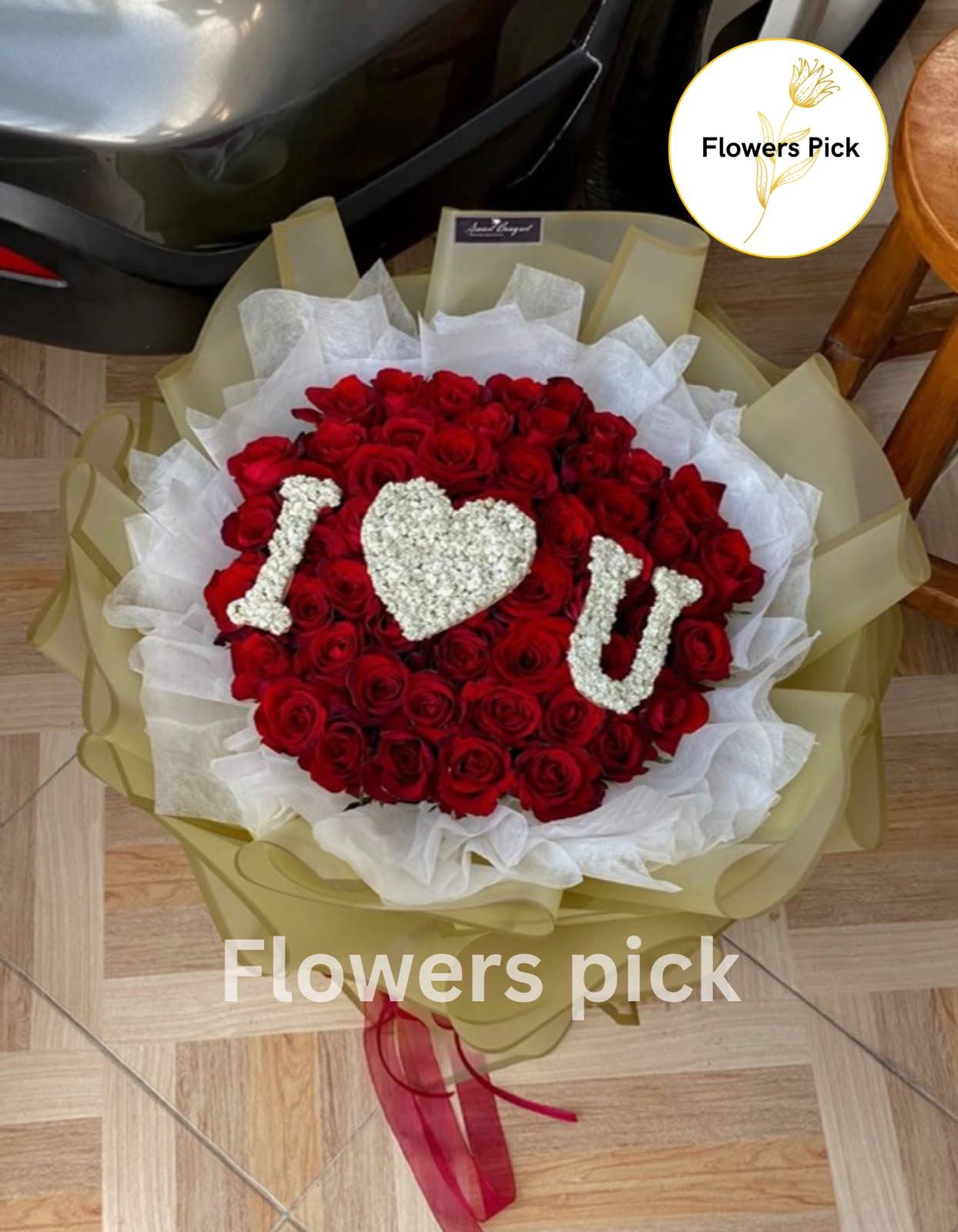 BOUQUET.様確認用 Flowers - Premium flowers bouquet 6550tk 💐🎀 | Facebook