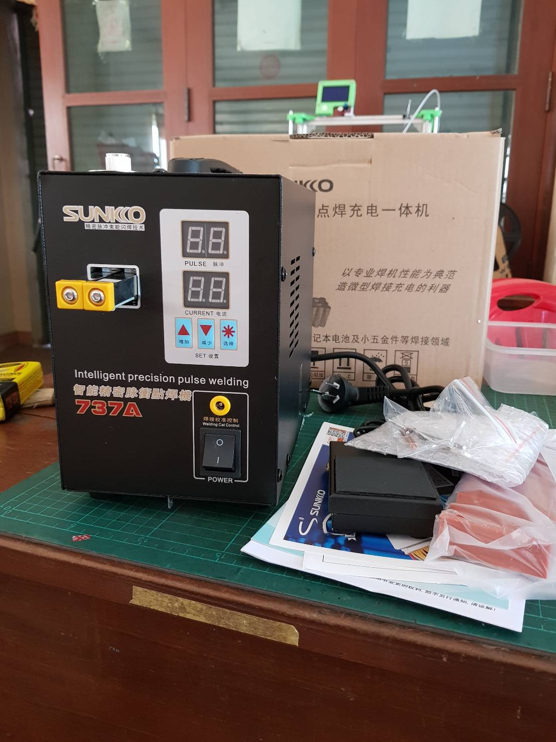 N-battery - เครื่องเชื่อมจุดแบตเตอร์รี่ SUNKO 737A Li-ion...