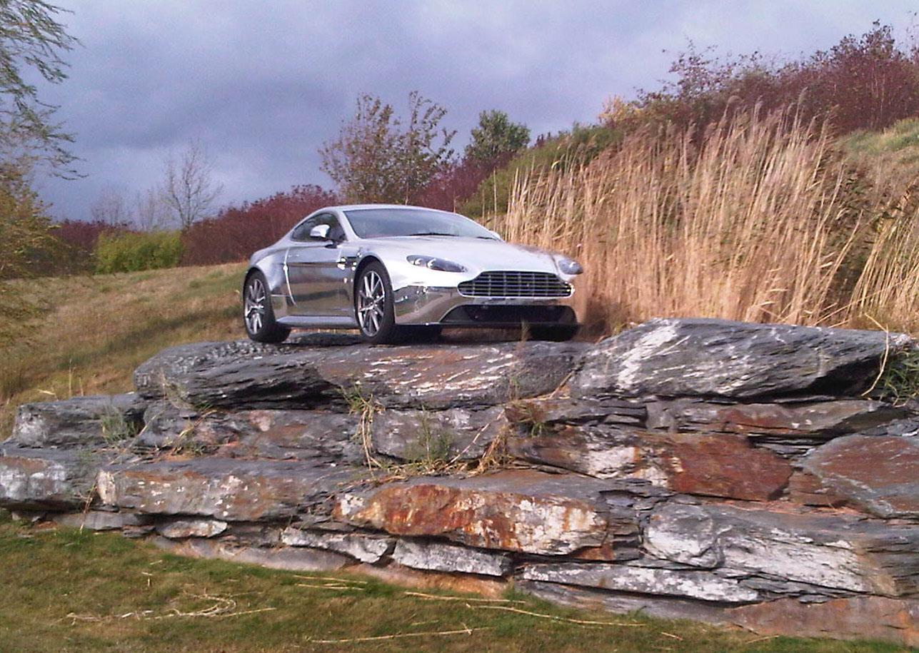 Aston Martin - Another view of our Aston Martin on the rocks. | Facebook