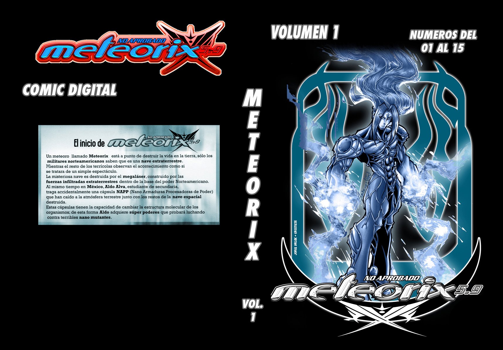 Meteorix 5.9 No Aprobado - Esta es la portadilla del tomo uno(numeros ...