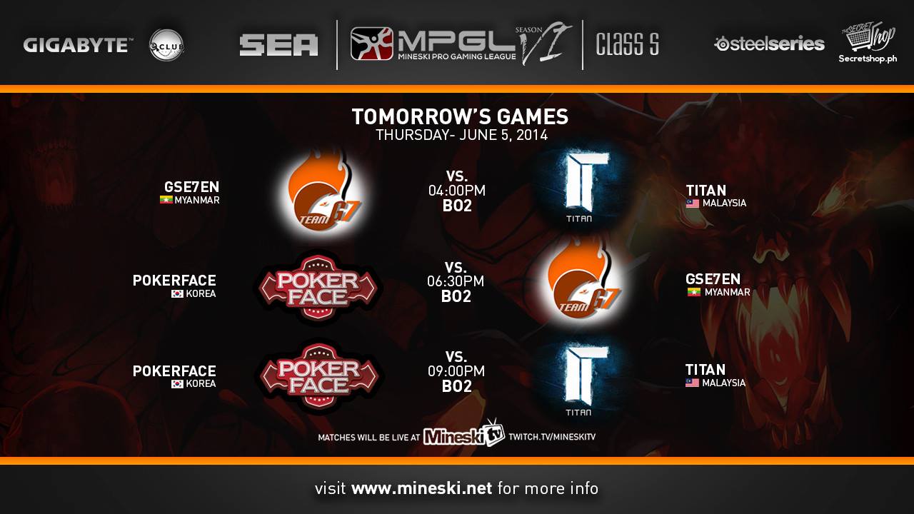 Team G7 - The MPGL Dota 2 SEA Class S returns with the...
