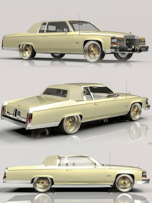 1981 Cadillac Coupe Deville [ Rose ] local In Chico